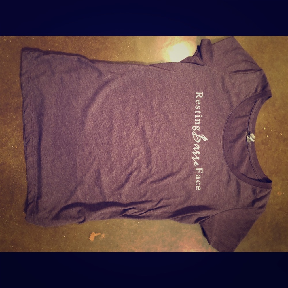 Resting Barre Face t shirt